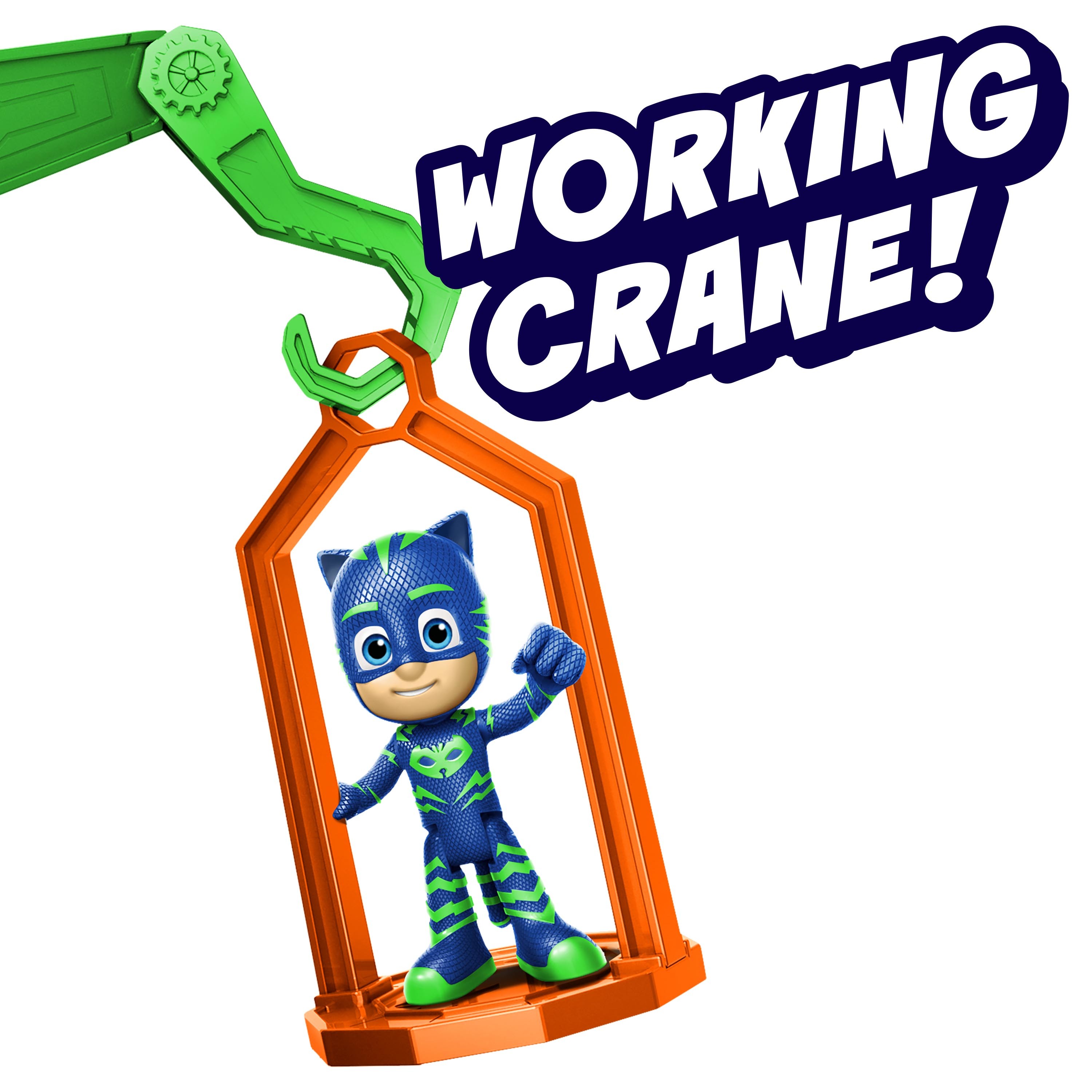 PJ Masks Romeo's Flying Factory Playset with Lights, Sounds, and Secret Compartment,  Kids Toys for Ages 3 Up, Gifts and Presents - image 4 of 7