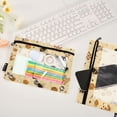 thumbnail image 4 of 2 Pack Flip Folders with Clear PVC Window Binder Pouches 3-Ring Binder Organizer for Office & Home Bees and Flowers Pattern, 4 of 6