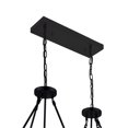 thumbnail image 2 of CWI Lighting Shalia 16 Light Island Chandelier With Black Finish, 2 of 6
