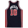 thumbnail image 3 of Clyde Drexler Portland Trail Blazers Autographed Mitchell and Ness Team USA Jersey with "HOF 04" Inscription - Fanatics Authentic Certified, 3 of 4