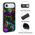 thumbnail image 2 of WIRESTER Shockproof Soft Rubber Cover Case for Apple iPhone 17 Air 6.6" 2025, Purple Green Galaxy Marble, 2 of 5