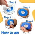 thumbnail image 4 of 48 Pack G7 Adhesive Patches, Breathable Waterproof Over Patches, Pre-cut Sensor Patches with Holes, Flexible Overlay Patches Covers Guard for 15 Days Continuous Glucose Monitor (8 Colors), 4 of 7