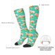 thumbnail image 4 of Fotbe Avocado Lovers Calcetas Divertidas Estampadas para Hombre y Mujer, Calcetas de Algodón hasta la Rodilla para Caminar, Correr, Enfermería y Embarazo, 4 of 6