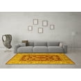 thumbnail image 3 of Ahgly Company Indoor Rectangle Oriental Yellow Industrial Area Rugs, 7' x 9', 3 of 4