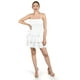 thumbnail image 1 of Vestido con diseño de volantes Roman Fashion /Juvenil, 5733 (Blanco) blanco CH, 1 of 5