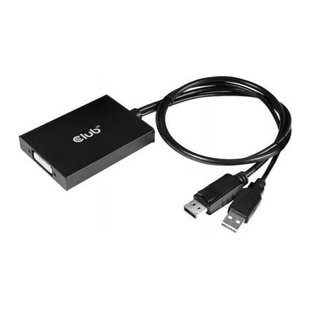 UPC: 0841615101559 | Club 3D Displayport To Dual Link Dvi-I Active Adapter