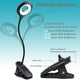 thumbnail image 3 of Lámpara de mesa LED inalámbrica recargable, regulable y de color ajustable, lámpara de noche sensible al tacto para niños con clip, lámpara de lectura portátil con clip, lámpara de lectura para cabece, 3 of 5