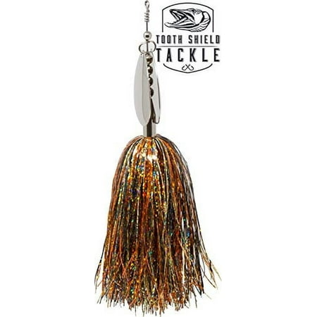 Chubby Musky Bucktail (Crawfish) Muskie Pike Double 8 Inline Spinner Musky Lures Baits Tackle