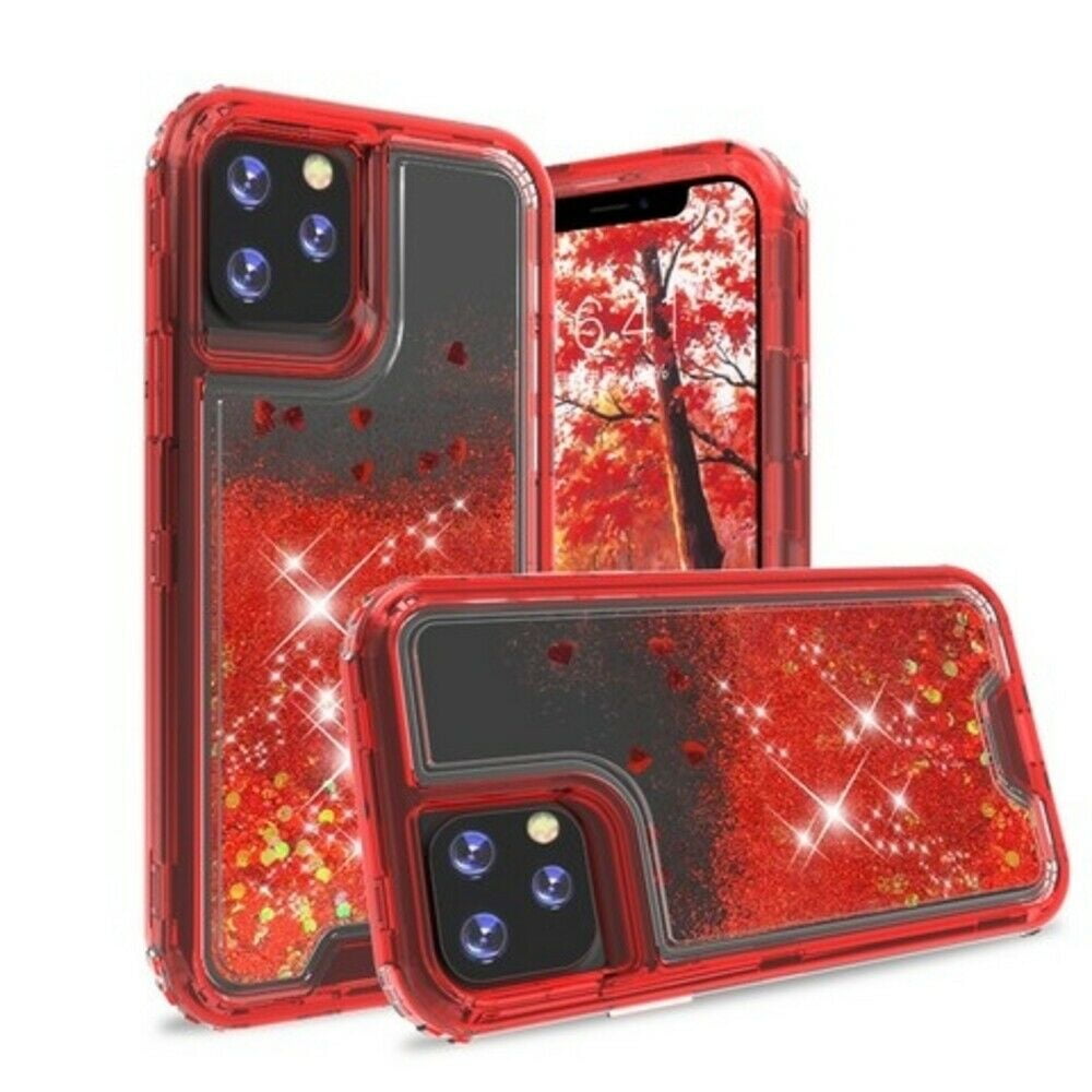 For Iphone 11 Case Wydan Liquid Glitter Shockproof Tpu Protective Heavy Duty Bling Clear A Protective Phone Cover For Apple Iphone 11 Walmart Com Walmart Com