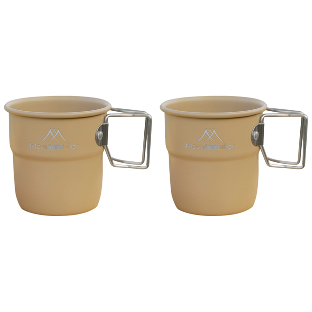 Campamento Al Aire Libre 300 Ml Con Plegable para Caminatas Mochilas (caqui)
