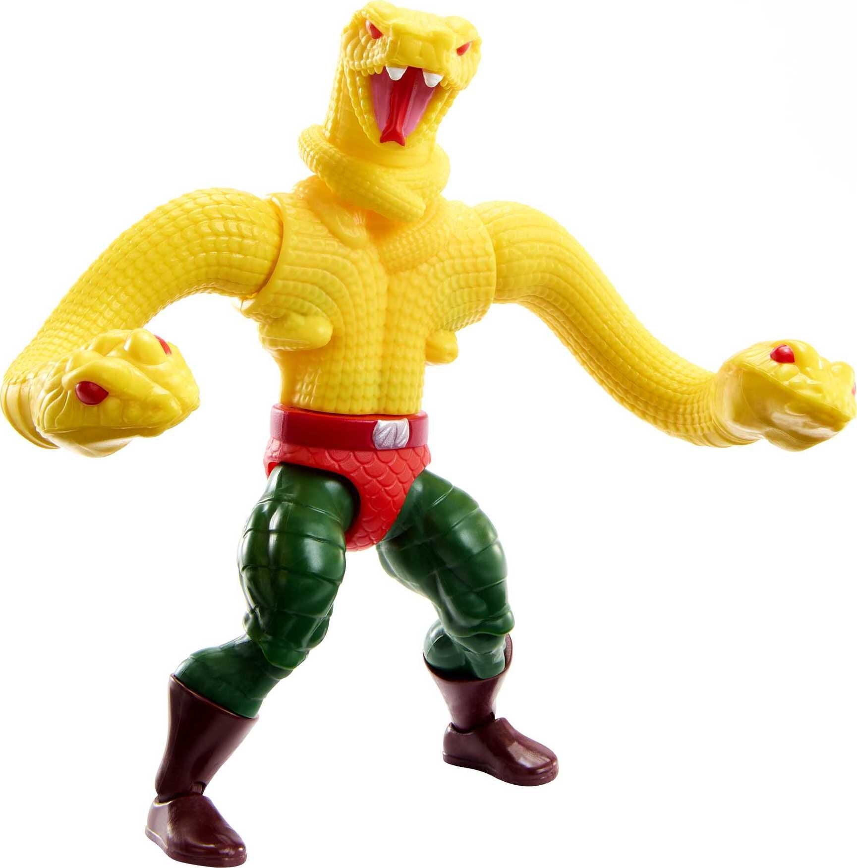 MOTU Origins Deluxe King Hiss Action Figure, 5.5 Inch
