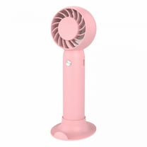 HIBIBUD Electric Mini Fan Charging Small Fans Usb Rechargeable Handheld Battery Powered Portable Fans Personal Cooling Fan That Blows Cold Air (A)