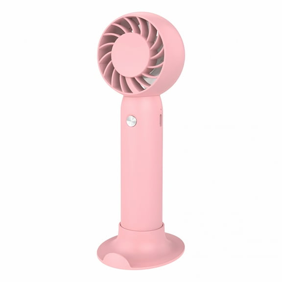 HIBIBUD Electric Mini Fan Charging Small Fans Usb Rechargeable Handheld Battery Powered Portable Fans Personal Cooling Fan That Blows Cold Air (A)