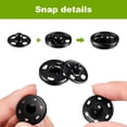 thumbnail image 3 of Xingzhi 24pieces Metal Snap Fasteners Fashionable And Easy To Match For DIY Sewing 8mm 1Set, 3 of 6