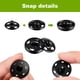 thumbnail image 2 of Soidarity 24 botones a presión de metal para coser para proyectos de bricolaje, fáciles de moda y duraderos, fáciles de combinar. Escalada 8mm, 2 of 6