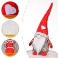 thumbnail image 4 of 2022 New Year Merry Christmas Pendant Faceless Santa Gray Gnome Plush Doll Ornament Xmas Tree Table Decoration Kids Toys Gift, 4 of 5