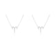 thumbnail image 4 of Qarigey Collar de amistad DIY Ins exquisita personalidad duradera superficie lisa accesorio de moda ligero Aries plata Aries Plata 2piezas Qarigey CBP198517, 4 of 6