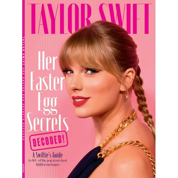 Taylor Swift - Easter Egg Secrets Decoded: Swiftie's Guide To 80  Hidden Messages, Liner Notes, Lucky Number 13, Lyrics, Music Videos, Fashion, Social Media Posts, Name-Drops, Eras Tours  TTPD Pop-Up