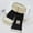Black, variant on Liyamei Girls Fleece Lined Flared Leggings with Slim Fit for Winter Cold Weather Size 2-8 Years