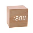 thumbnail image 4 of Sidaley Reloj despertador digital Reloj despertador LED de Reloj electrónico inteligente de escritorio Control de voz Reloj con función de Electrónica, 4 of 6