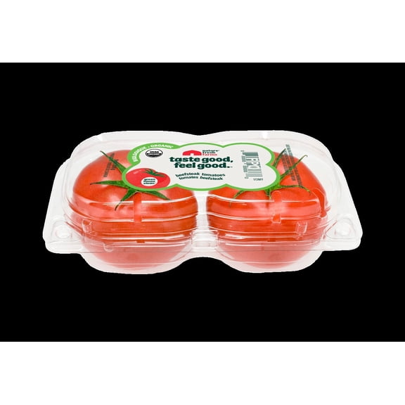 Fresh Organic Beefsteak Tomato, 2 Pack