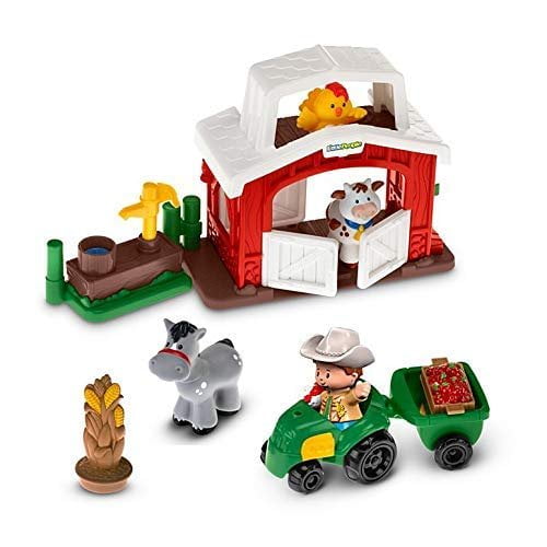 Fisher Price Little People Farm Barn Animals Horse figure kid toy party gift 