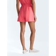 thumbnail image 3 of Scoop Women's and Women's Plus Scubaknit Seamed Shorts, 4.5'' Inseam, Sizes XS-4X, 3 of 5