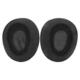 thumbnail image 1 of EeaseMX Par de almohadillas de repuesto de PU para auriculares MDR-Z600, MDR-V600, MDR-V900 y MDR-7509HD (negras), 1 of 7