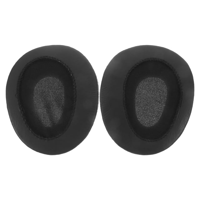 EeaseMX Par de almohadillas de repuesto de PU para auriculares MDR-Z600, MDR-V600, MDR-V900 y MDR-7509HD (negras)