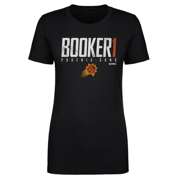 Women's 500 Level Devin Booker Black Phoenix Suns Elite T-Shirt