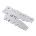 thumbnail image 3 of Premium 29 Degree Acme Screw Thread Gauge Gage Grinding Welding Ruler, 3 of 6
