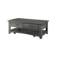 thumbnail image 3 of Home Square 2-Piece Set with 2 Drawer Coffee Table & End Table in Gray, 3 of 10