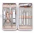 thumbnail image 1 of DAMAIE Pedicure Kit, Nail Clippers, Professional Grooming Kit, Nail Tools for Men and Women (12 In 1 Tyrant Gold), 1 of 6