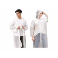 thumbnail image 1 of Poncho Impermeable Unisex Para Lluvia, 2 Piezas Xtellar transparente, 1 of 4