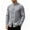 Gray, variant on TKKCS Mens Cotton Linen Tang Suit Shirt Long Sleeve Loose Fit Frog Button Mandarin Collar Casual Shirt with Pockets Khaki S