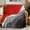 Abstract46, variant on Throw Blanket for Couch Ombre Brown Soft Fleece Flannel Blankets Cozy Lightweight Blanket for Home Sofa Living Room Abstract Geometric Bed Throws 30" x 40"