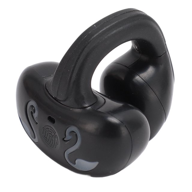 Ear Clip Headphone, HiFi Bone Conduction Rechargeable Open Ear Earphone for Sports Workout
