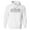 White, variant on Skyline Amsterdam Hoodie Sweatshirt Unisex Large White