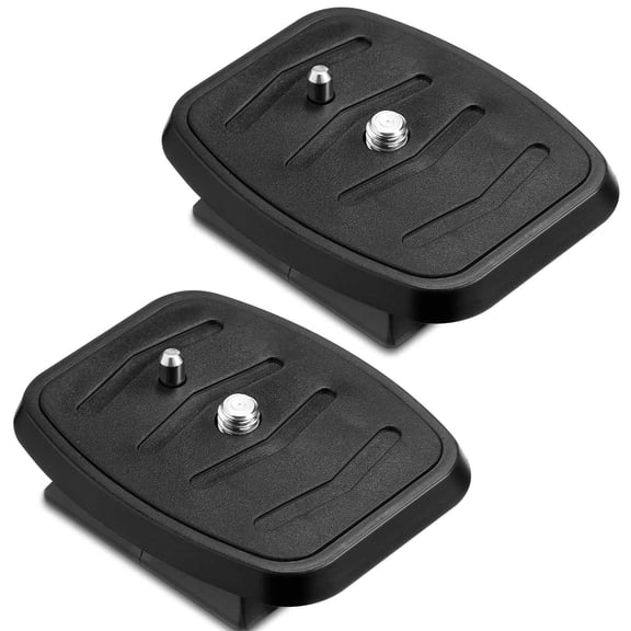 Lsupdaol 2 Pieces 43mm Tripod Mounting Plate Tripod Quick Release Plate Camera Mounting Adapter Parts Replacement for Photography Equipment Camera Mount