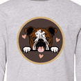 thumbnail image 4 of Inktastic English Bulldog Gift for Dog Lover Long Sleeve Youth T-Shirt, 4 of 5
