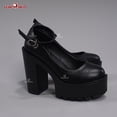 thumbnail image 3 of XXX Anime Marinn Kitagawaa Chaussures de Cosplay de Femme de Chambre à Carreaux, 3 of 6