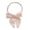 Beige, variant on LNMQLPDBS Baby Girl Linen Bows Nylon Headband Newborn Infant Hair Bow Elastic Bands Toddler Hair Accessories Little Kids Stretchy Soft Headbands
