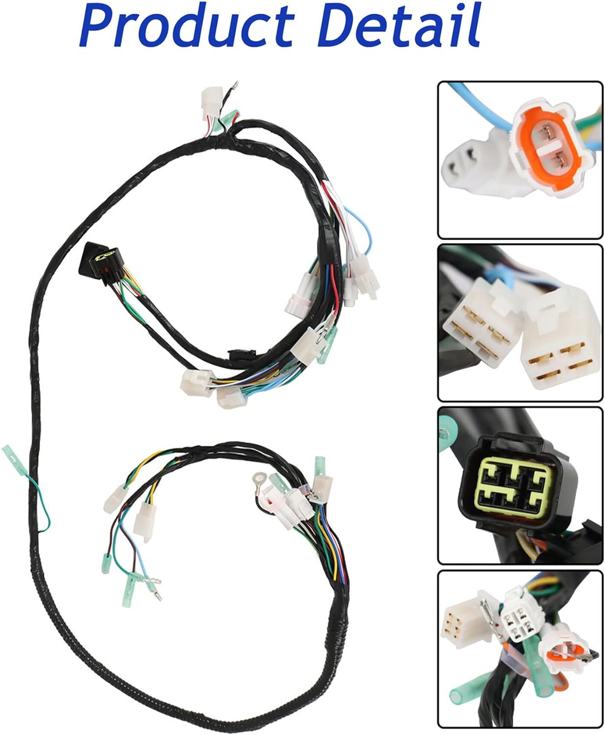 MOTO1988 Ignition Coil Wiring Harness & CDI Kit For Yamaha Blaster 200 YFS200 1997-2001 - Complete Bundle
