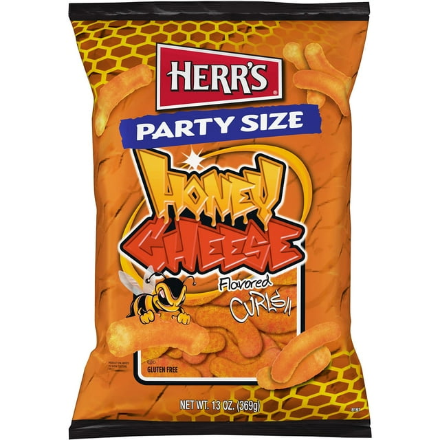 Herr's Honey Cheese Curls, 13 oz.