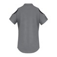 thumbnail image 4 of Loose Off The Shoulder Tops For Women Color Sólido Cuello en V Linen Feel Camiseta de Manga Corta, Tops de Lino para Mujeres Loose Fit Verano, 4 of 7