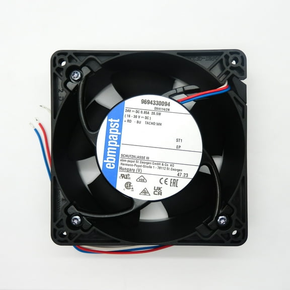 EBM-Papst DV4114/2N 24VDC 21W 0.85A 20x120x38mm Fan w/ Wire Leads