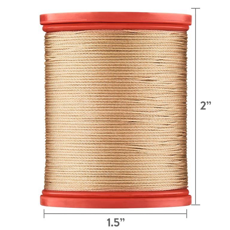 Fil Pour Bricolage 100% Nylon 135 Mètres Coloris Beige - Ultra Résistant Anti-UV