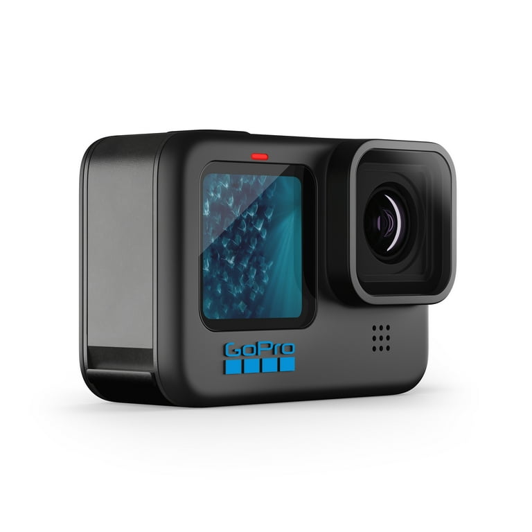 GoPro HERO11 Black - Waterproof Action with 5.3K60 Ultra HD Video, 27MP Photos, 1/1.9" Image Streaming, Webcam, Stabilization - Walmart.com