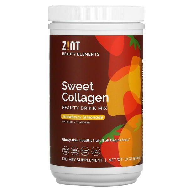 Sweet Collagen, Beauty Drink Mix, Strawberry Lemonade, 10 oz (283 g