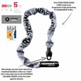 thumbnail image 2 of Kryptonite Keeper 785 Integrated Bicycle Lock chain Bike Lock, 33.5-Inch, gray, 2 of 5